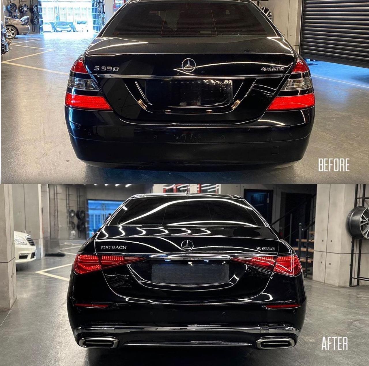 MERCEDES-BENZ S CLASS S600 conversion body kit