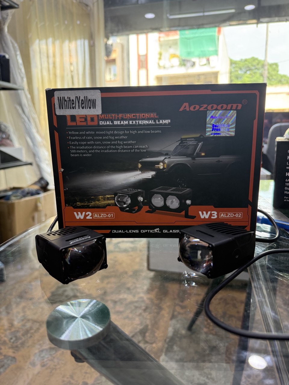AOZOOM W2 EXTERNAL LIGHT