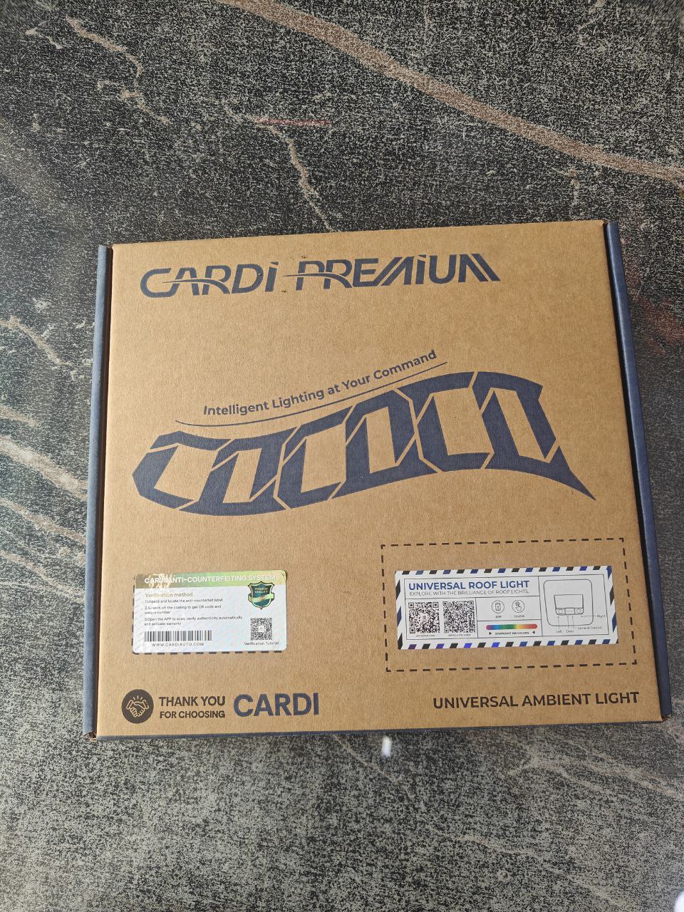 Cardi Roof Light For Car Ambience