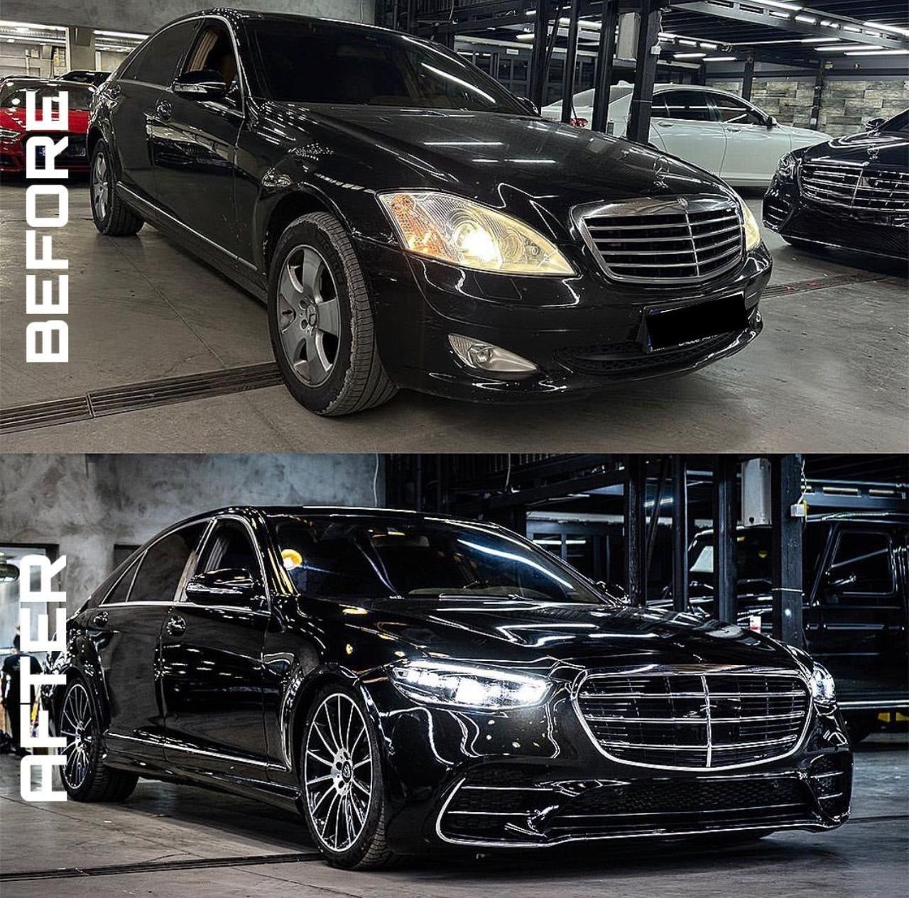 MERCEDES-BENZ S CLASS 450 conversion body kit
