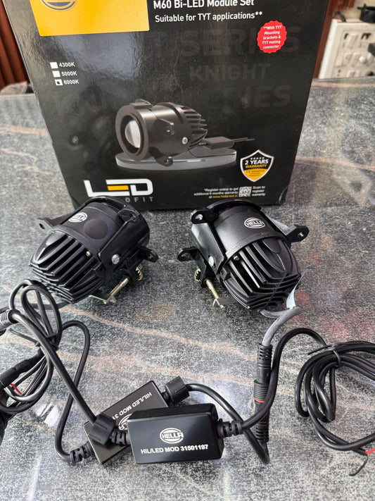 HELLA M60 BI-LED MODULE SET FOG LAMP