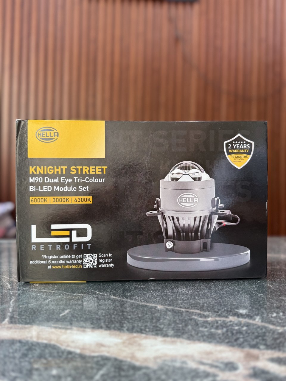HELLA M90 DUAL EYE TRI-COLOUR BI-LED MODULE SET