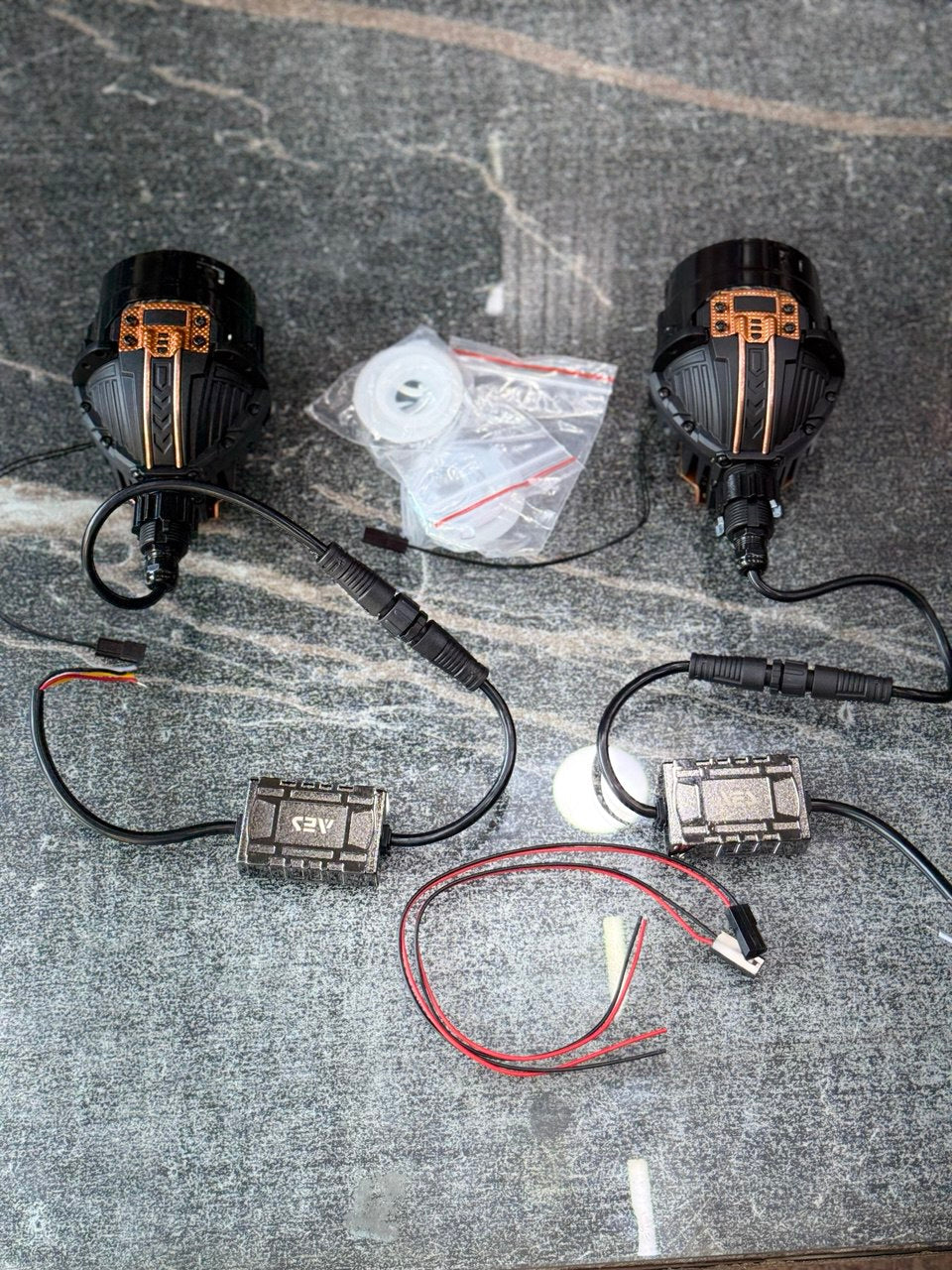 AES Turbo TIR 2.5 INCH Headlight Projector